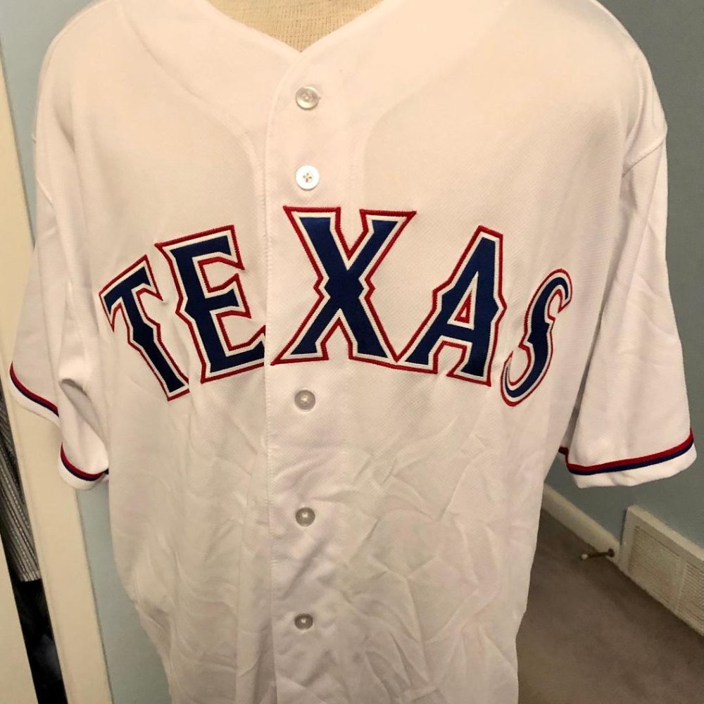 Texas Rangers Authentic Home Jersey